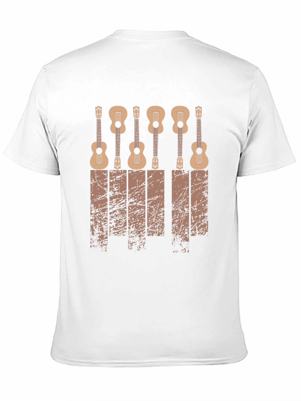 Ukulele Graphic Tee - Musical Instrument T-Shirt