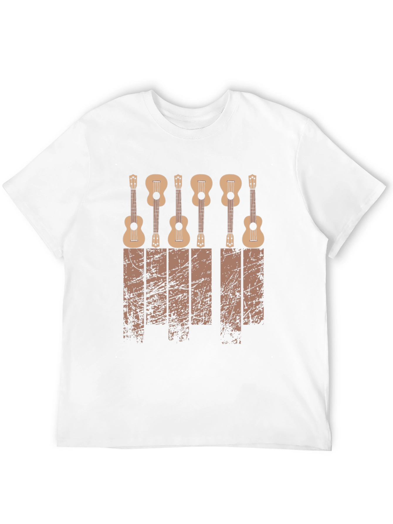 Ukulele Graphic Tee - Musical Instrument T-Shirt