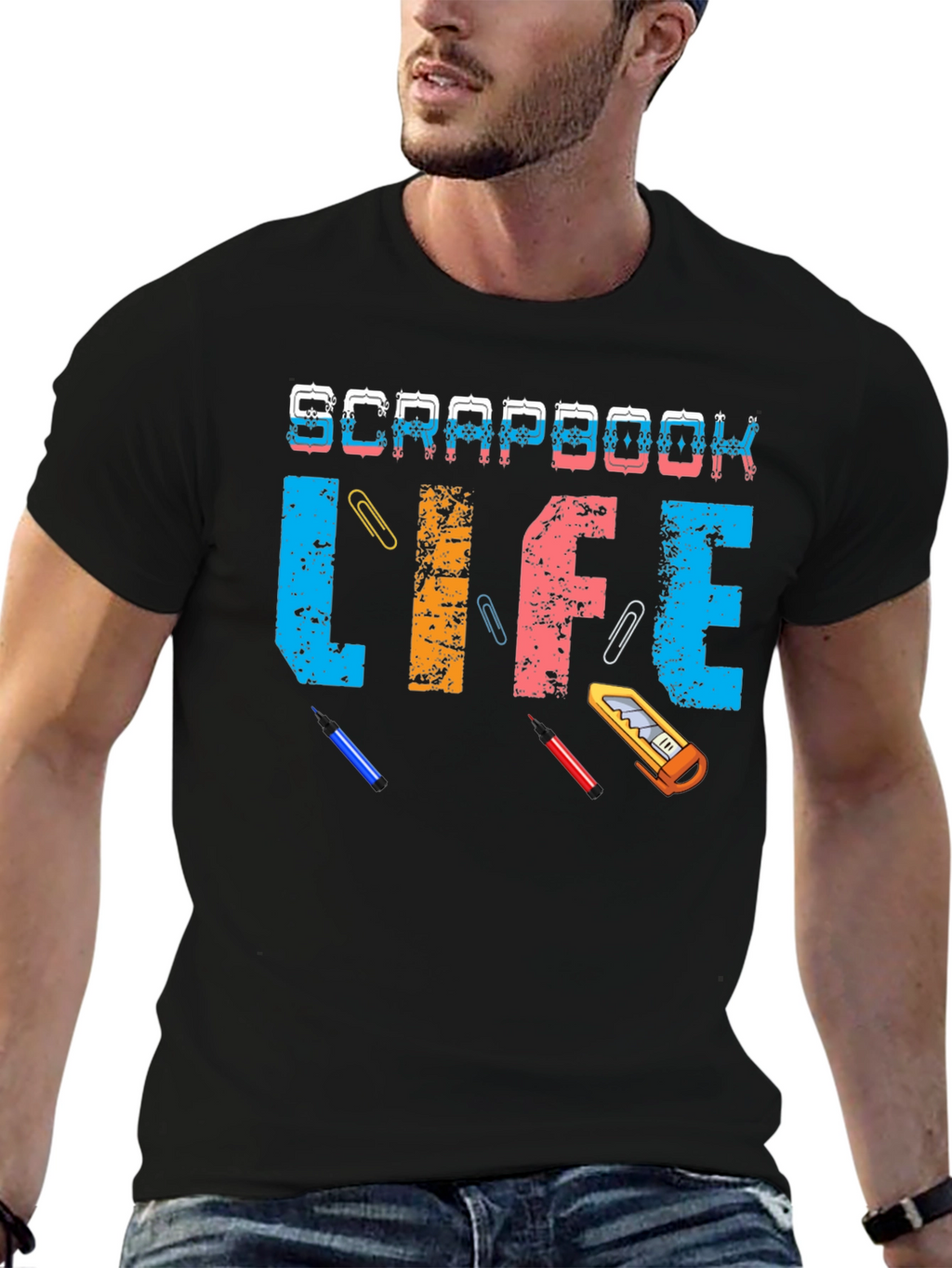 Scrapbook Life Graphic Tee