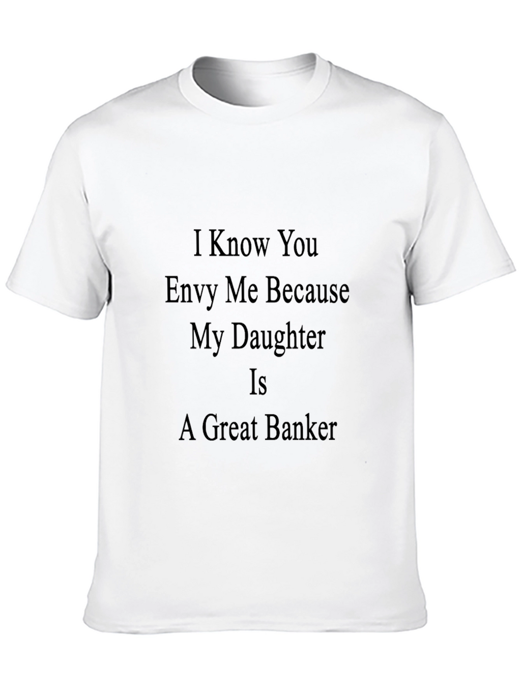 Proud Bankers Dad Black T-Shirt