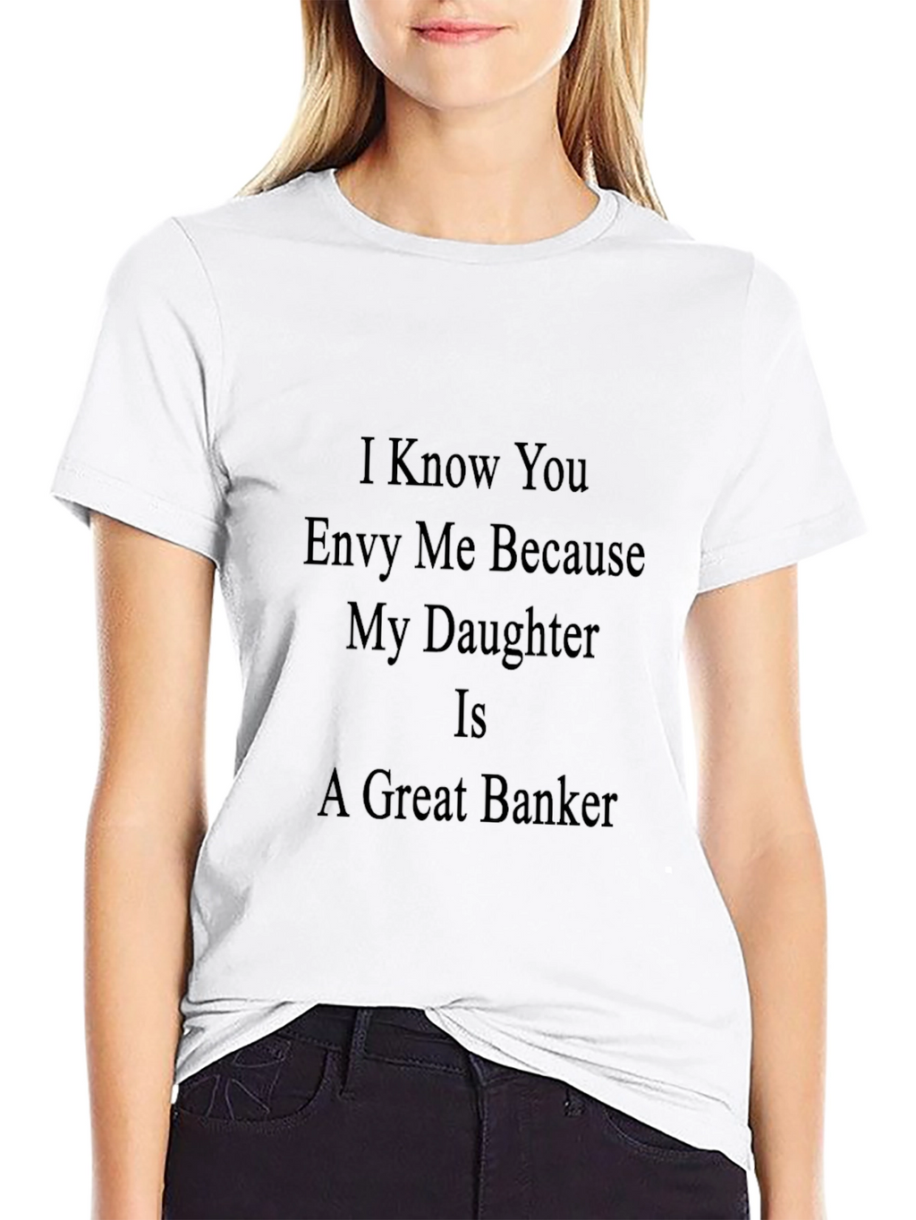 Proud Bankers Dad Black T-Shirt