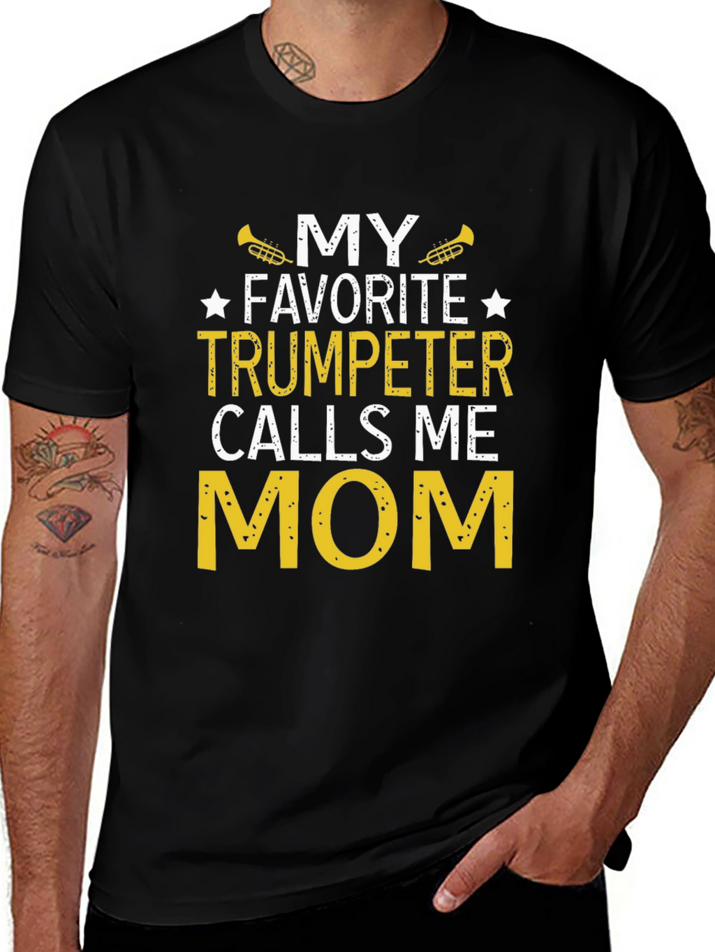 My Favorite Trumpeter Calls Me Mom T-Shirt