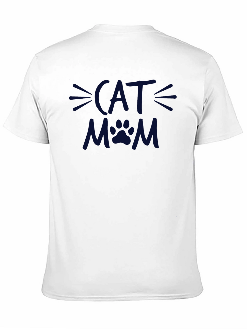 Cat Mom T-Shirt - Black