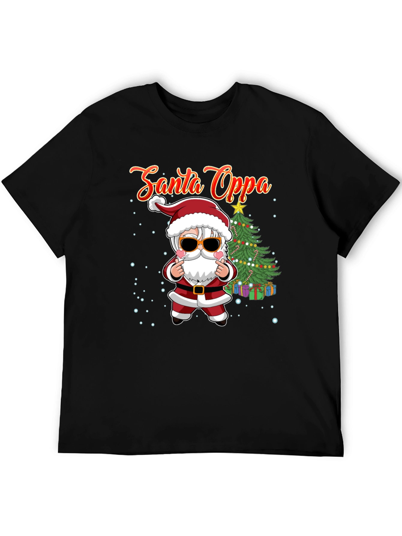 Santa Oppa T-Shirt - Holiday Fun!
