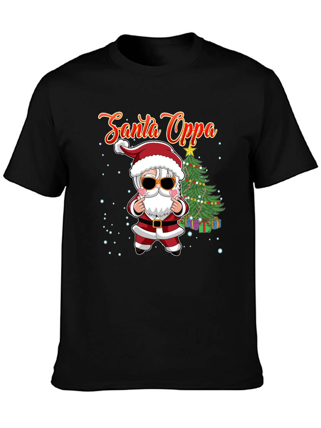 Santa Oppa T-Shirt - Holiday Fun!
