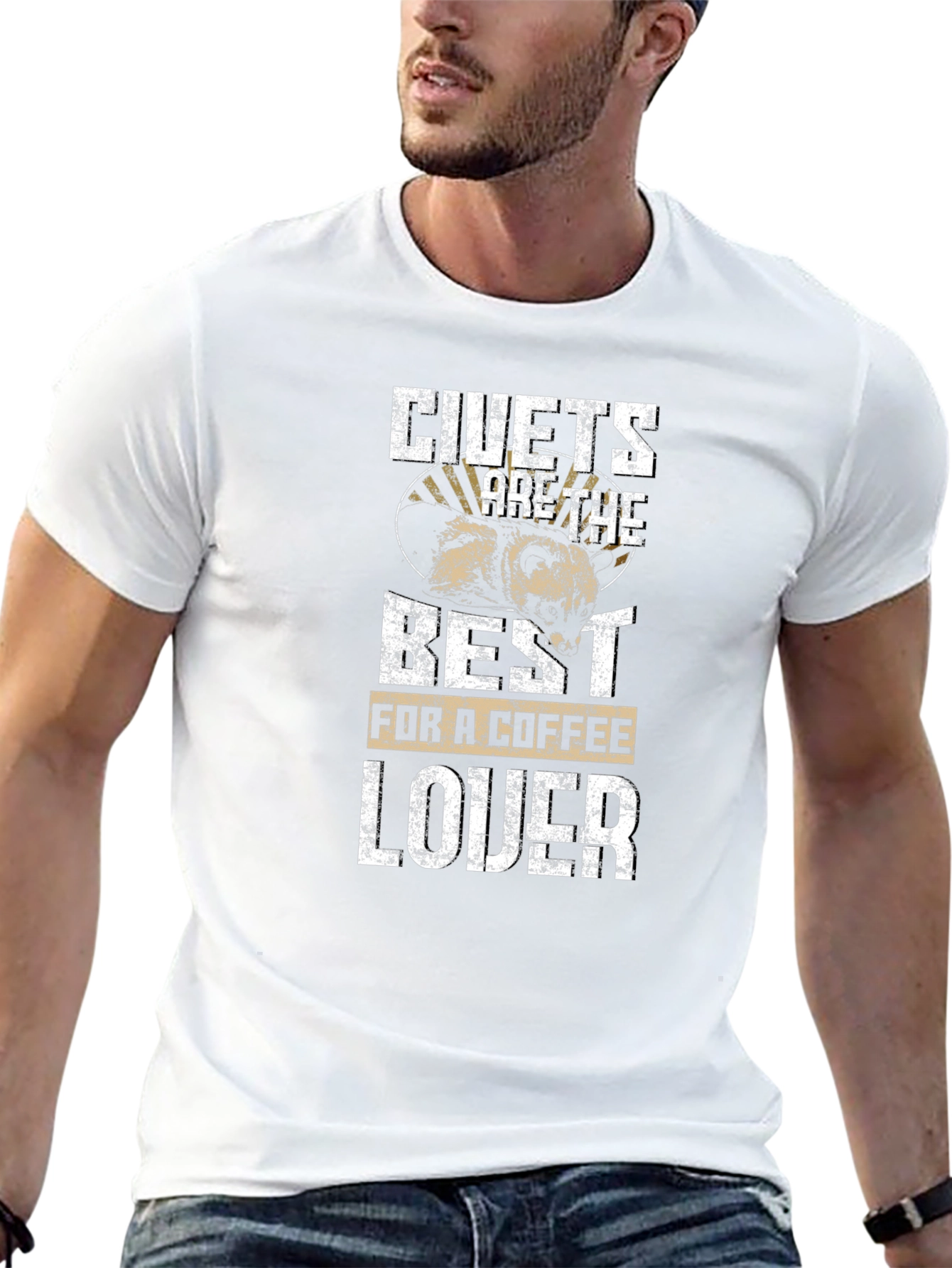 Civets Coffee Lover Graphic T-Shirt