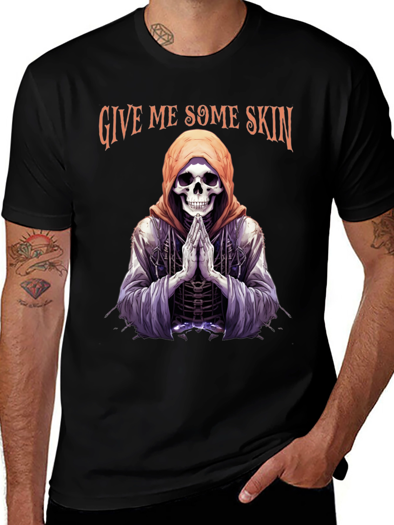 Give Me Some Skin Skeleton T-Shirt