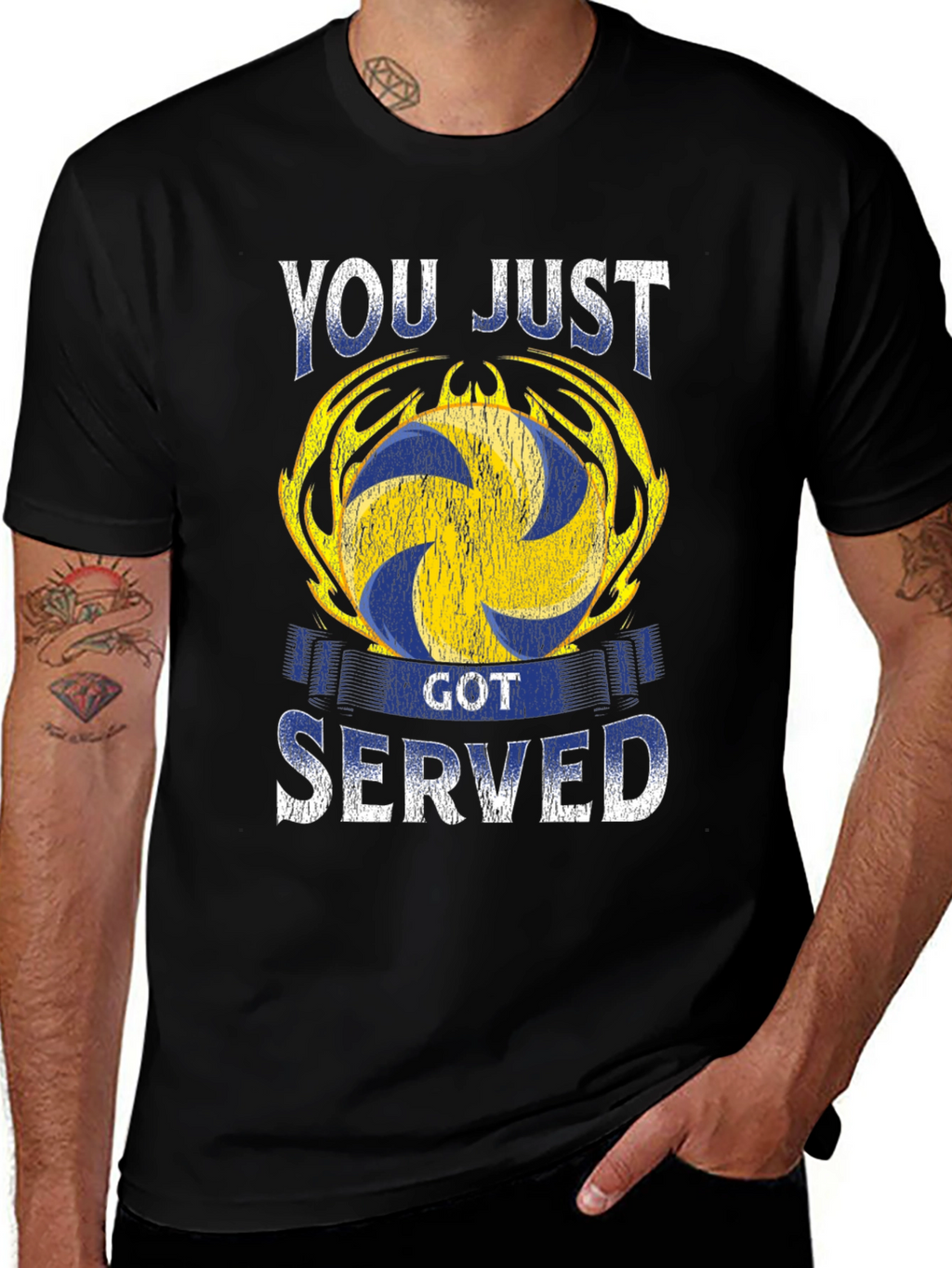Volleyball You Just Got Served T-Shirt