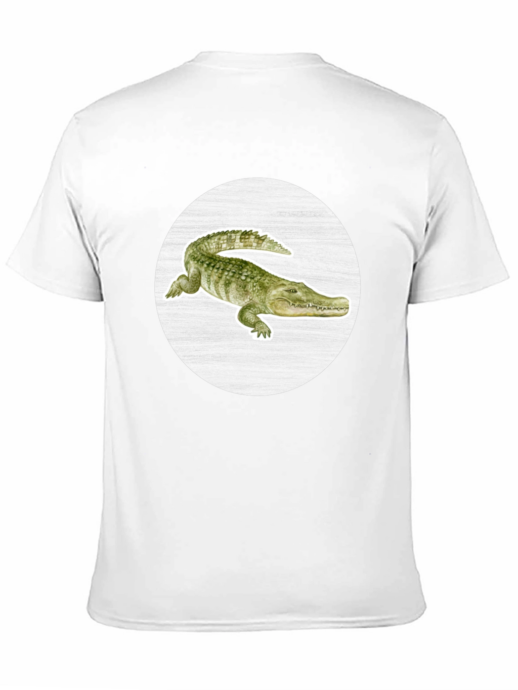 Crocodile Graphic Tee - Unique Animal Print T-Shirt
