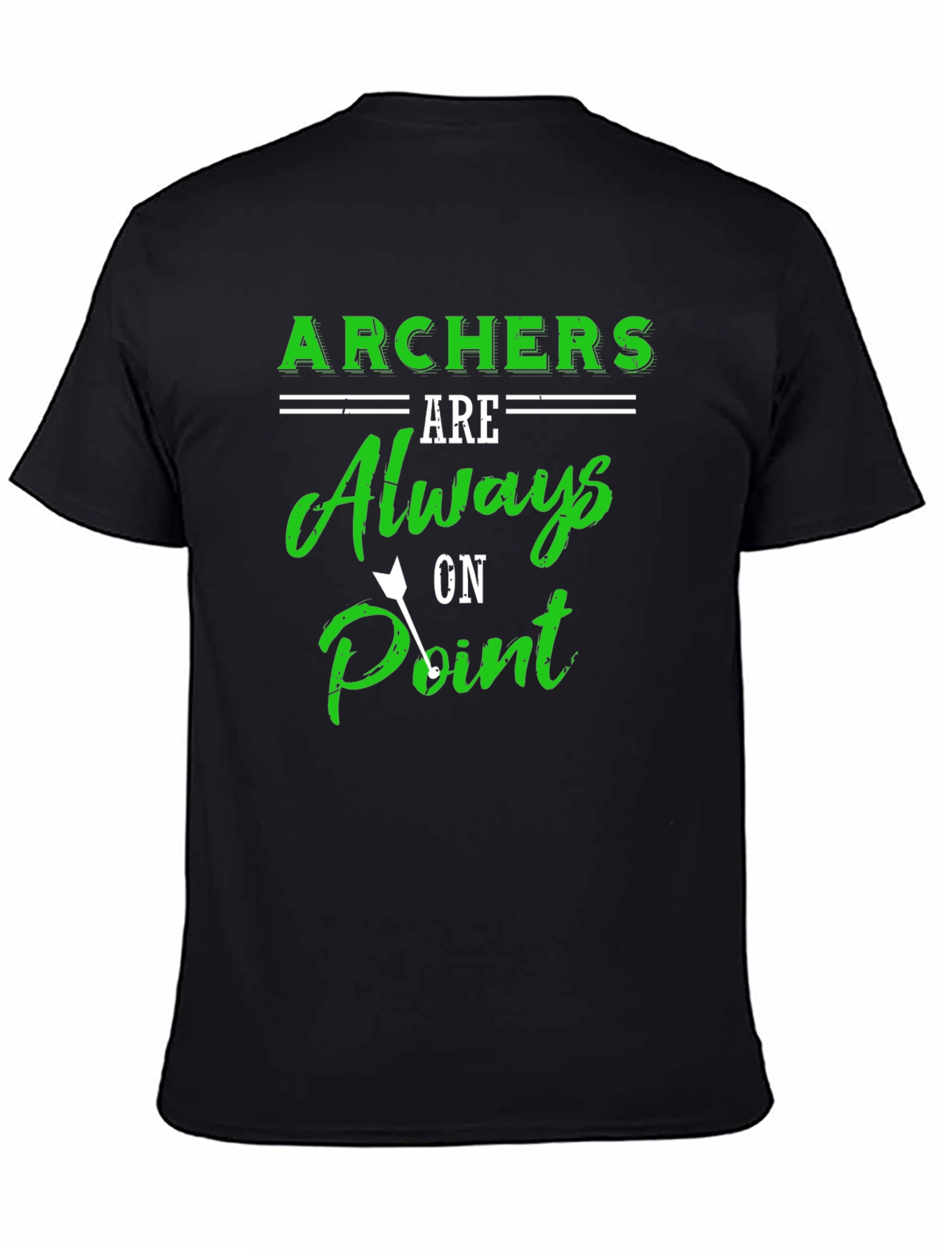Archers Always on Point Black T-Shirt