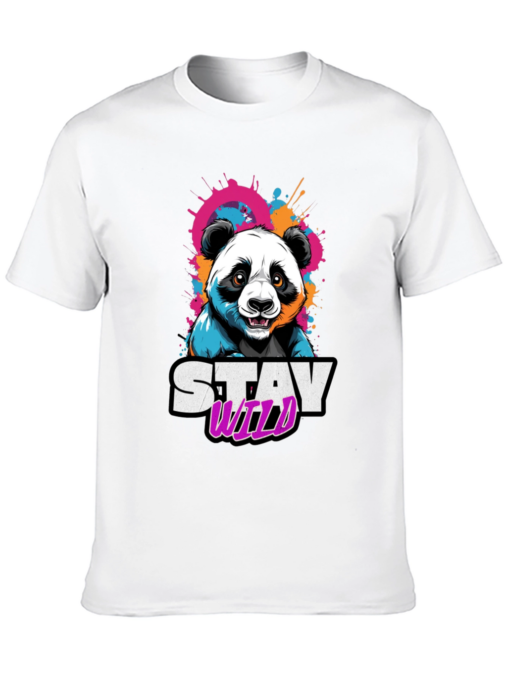 Stay Wild Panda Graphic Tee
