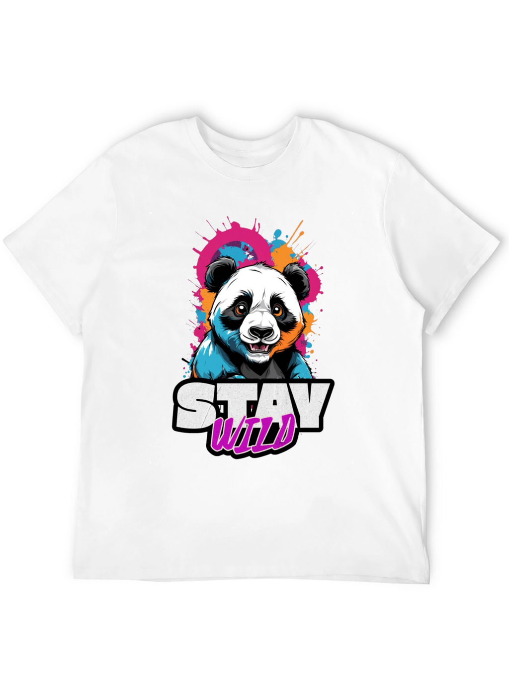 Stay Wild Panda Graphic Tee