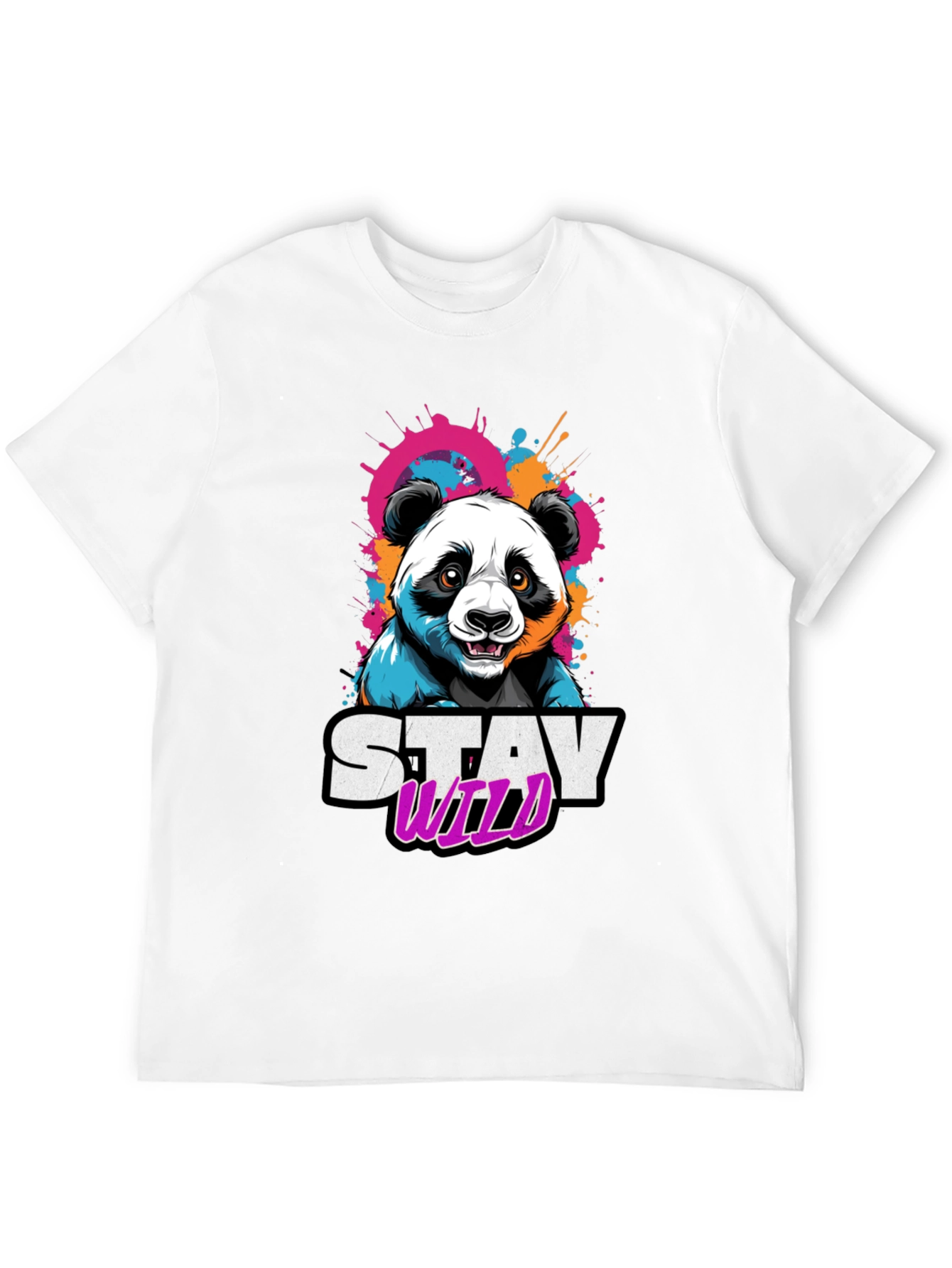 Stay Wild Panda Graphic Tee