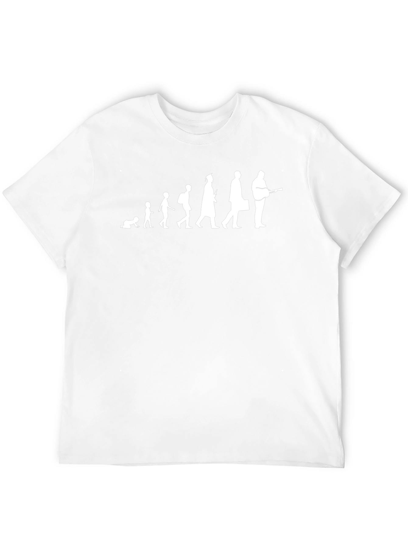 Evolution of Man Guitar T-Shirt