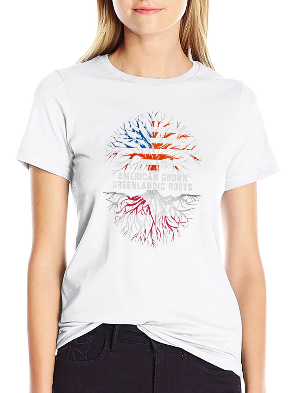 American Grown Greenlandic Roots T-Shirt