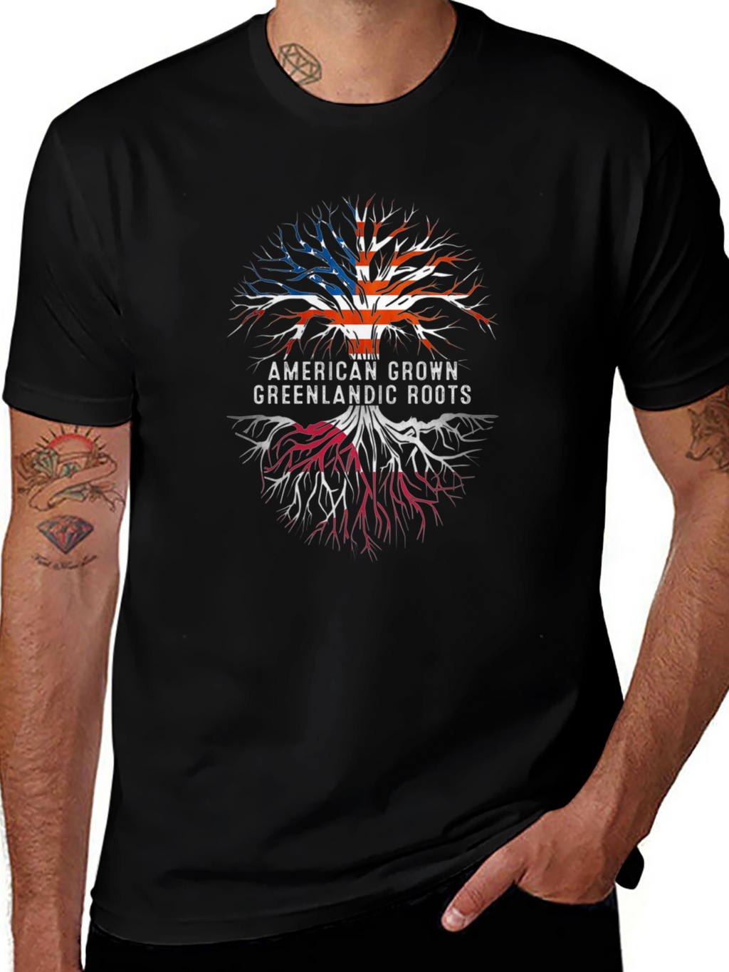 American Grown Greenlandic Roots T-Shirt