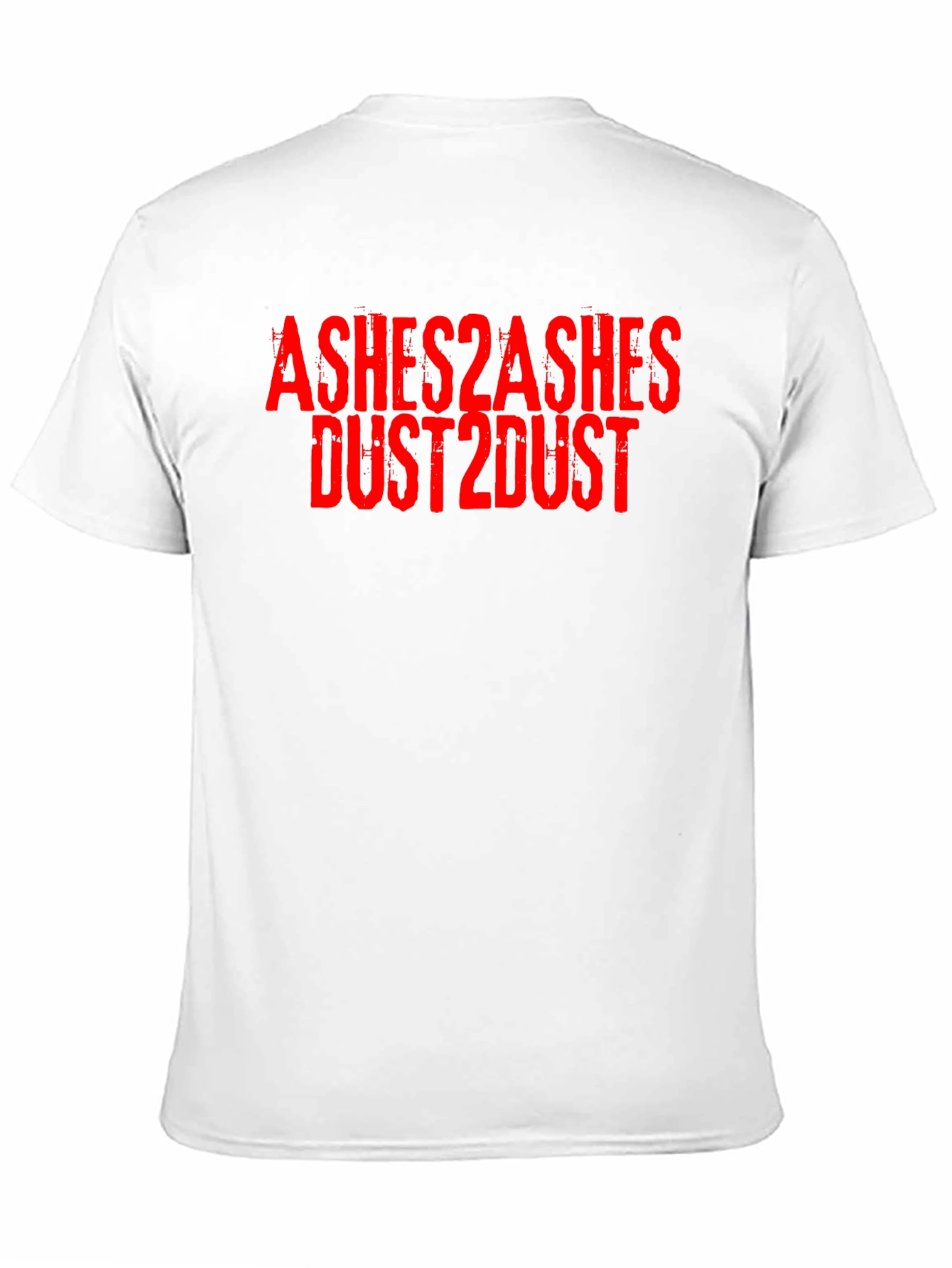 Ashes2Ashes Dust2Dust Graphic Tee - Black
