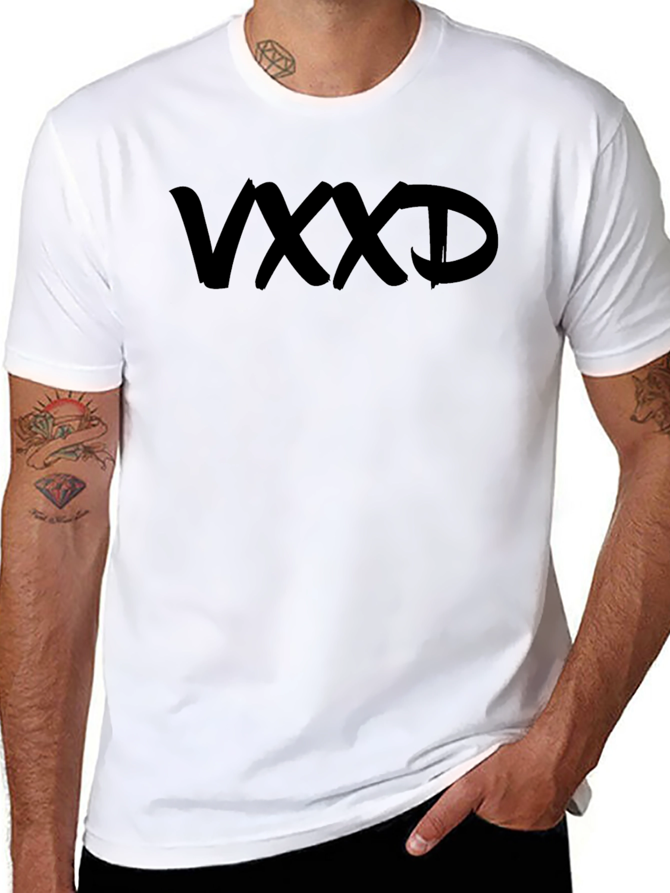 VXXD Graphic Black T-Shirt