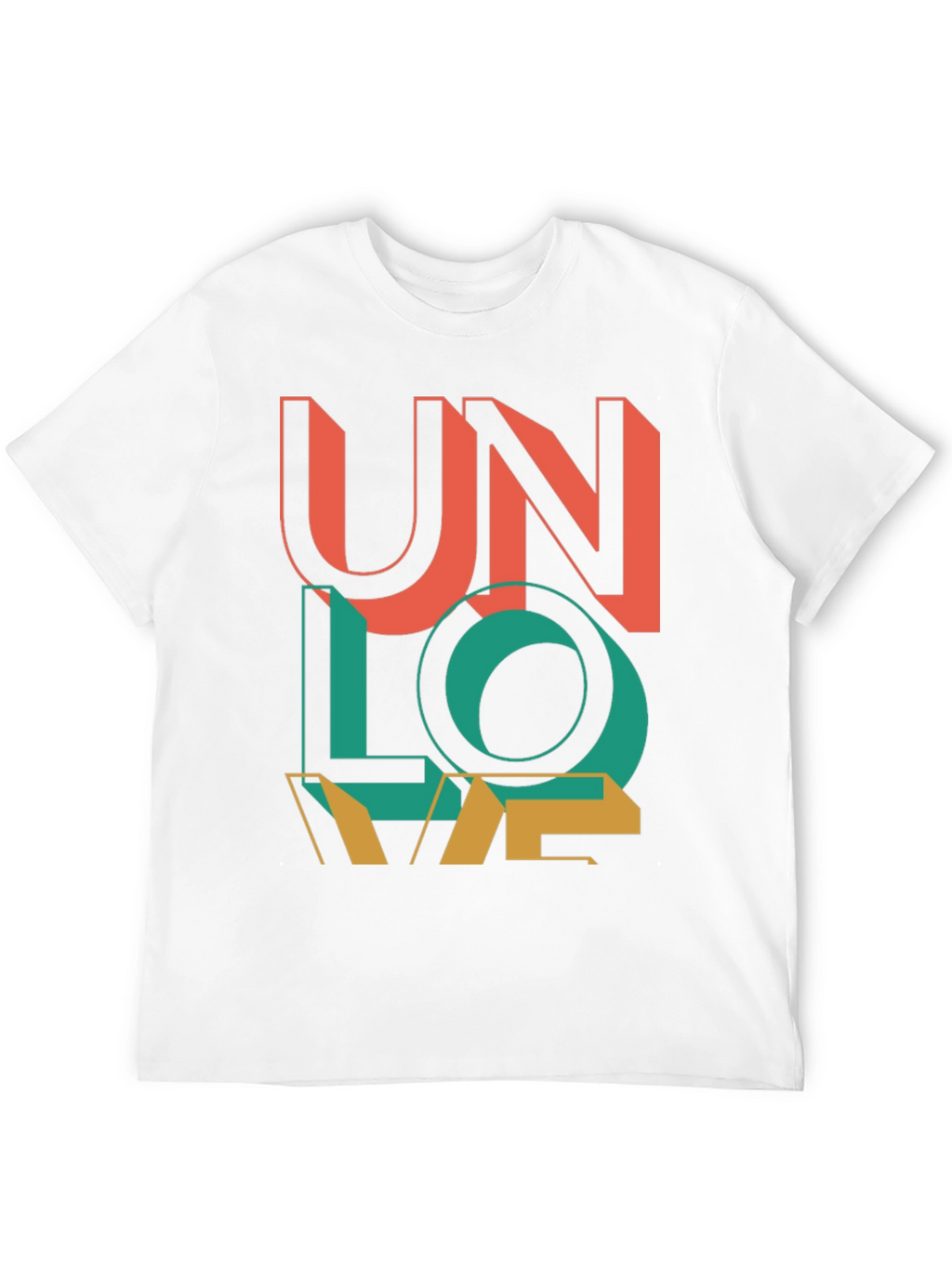 Unlove Retro Graphic T-Shirt