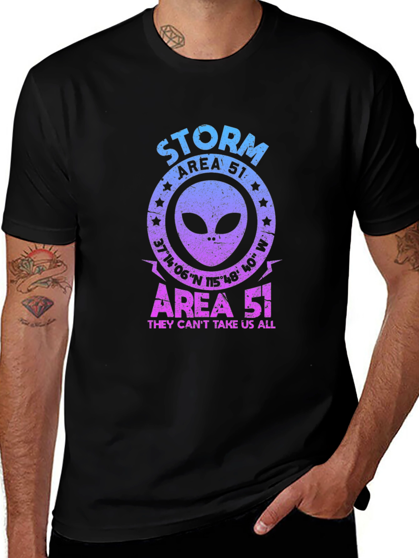 Storm Area 51 Alien Graphic Tee