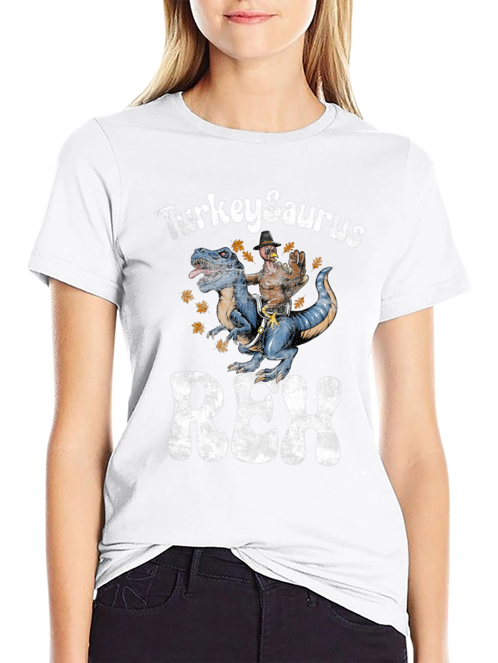 TurkeySaurus Rex Graphic T-Shirt
