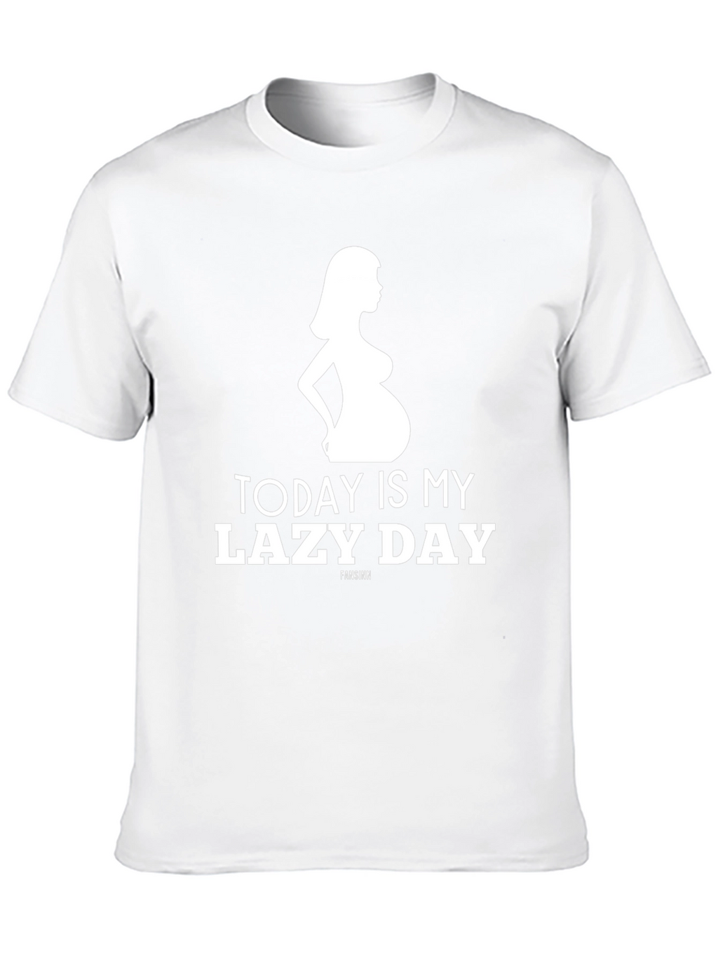 Funny Pregnancy T-Shirt - Today Is My Lazy Day