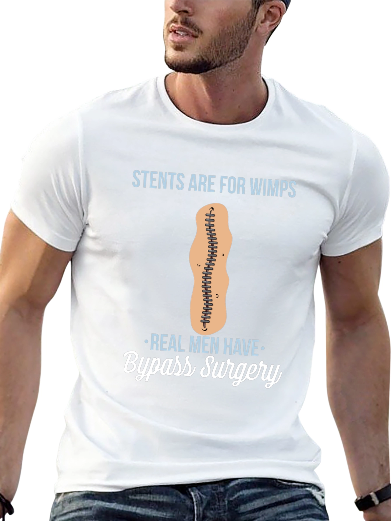Stents Are For Wimps Bypass Surgery T-Shirt