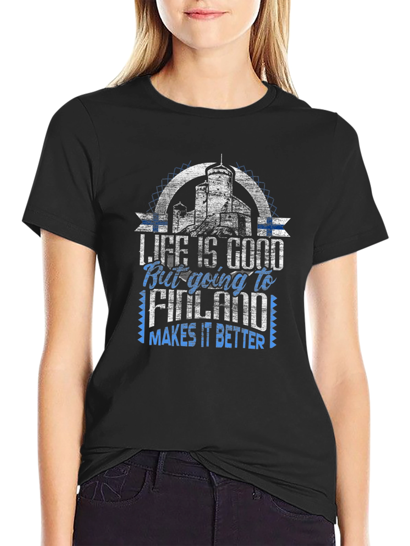 Life Is Good Finland T-Shirt
