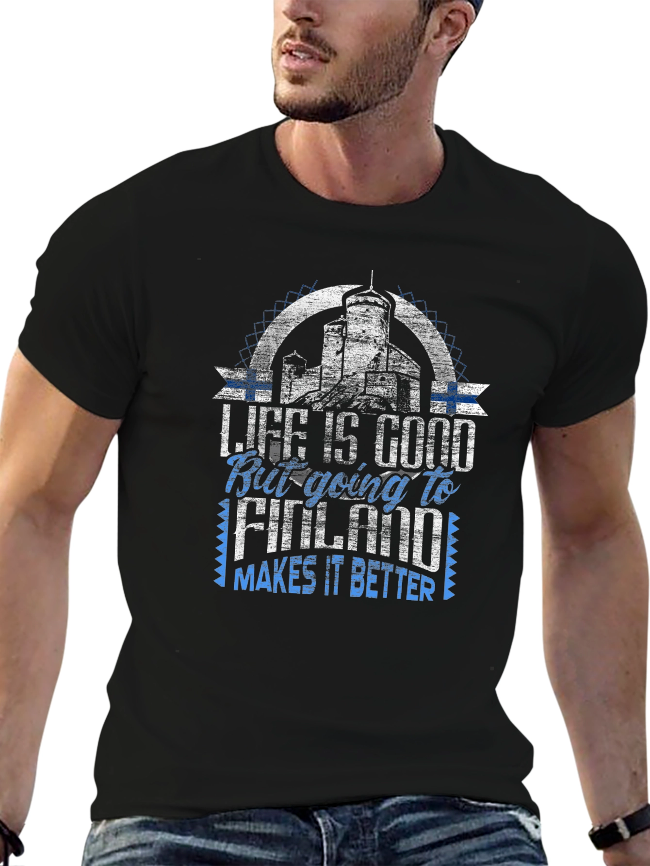 Life Is Good Finland T-Shirt