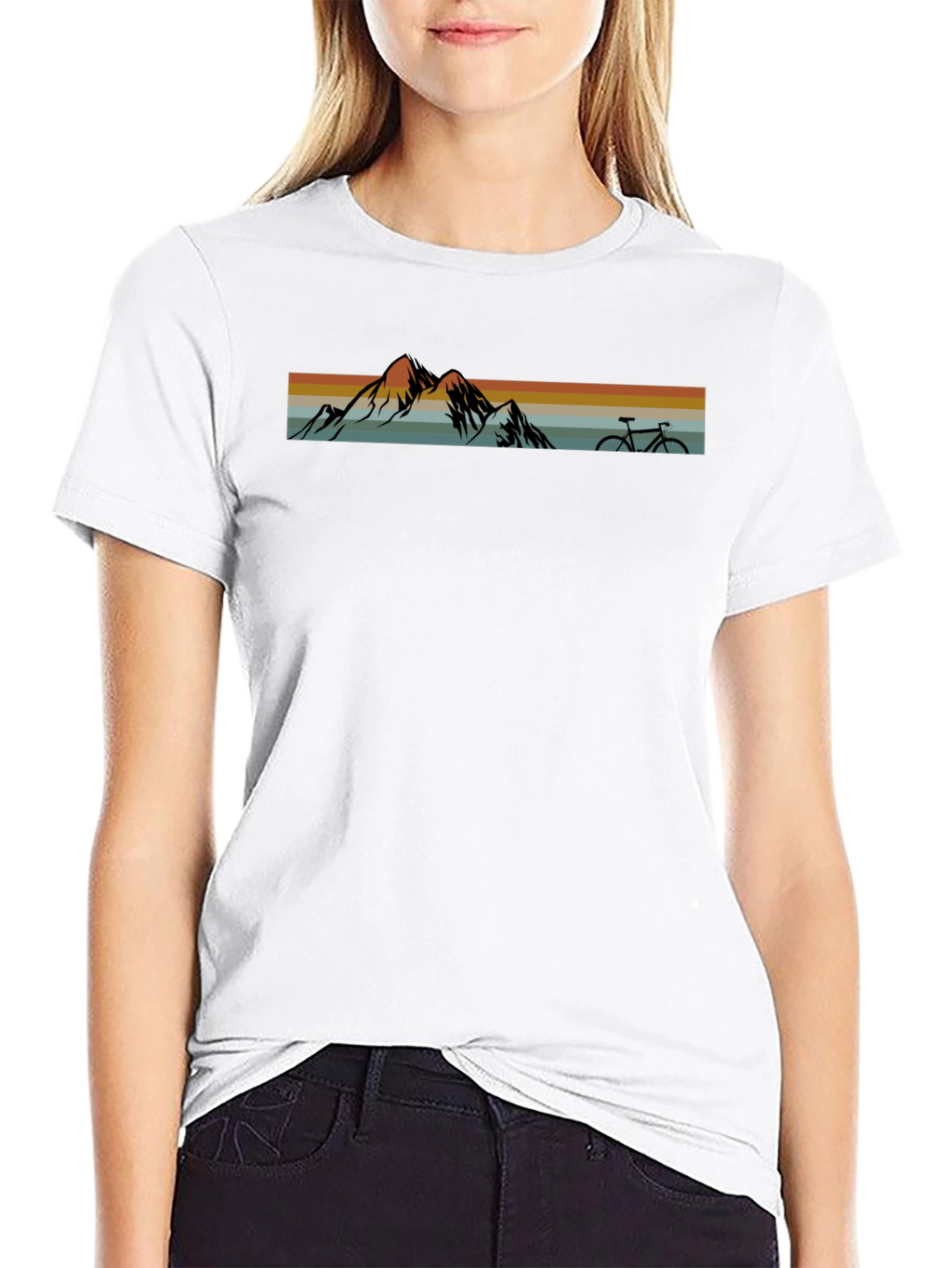 Mountain Bike Retro Graphic Tee