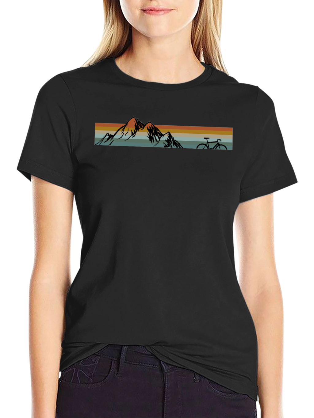 Mountain Bike Retro Graphic Tee