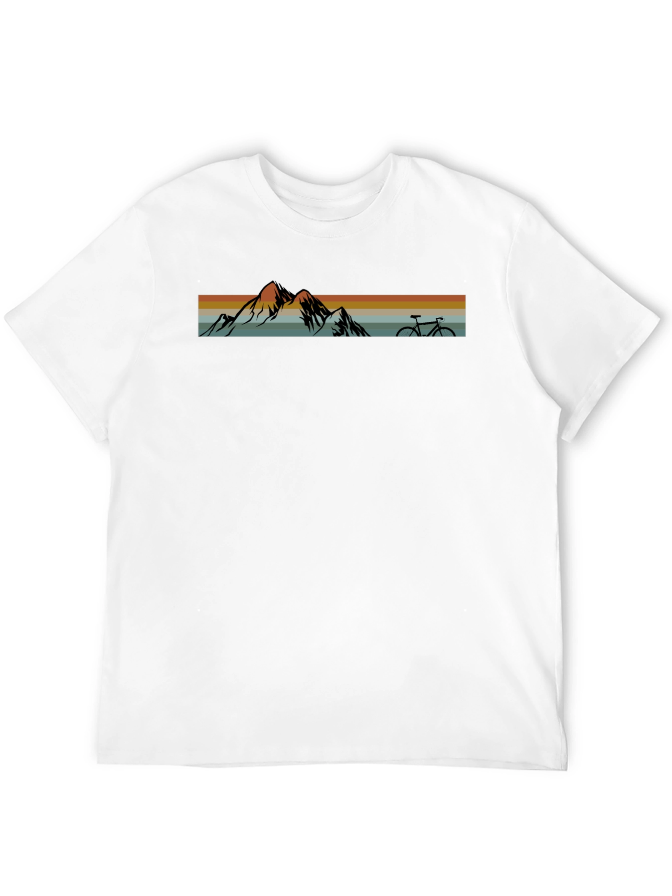Mountain Bike Retro Graphic Tee