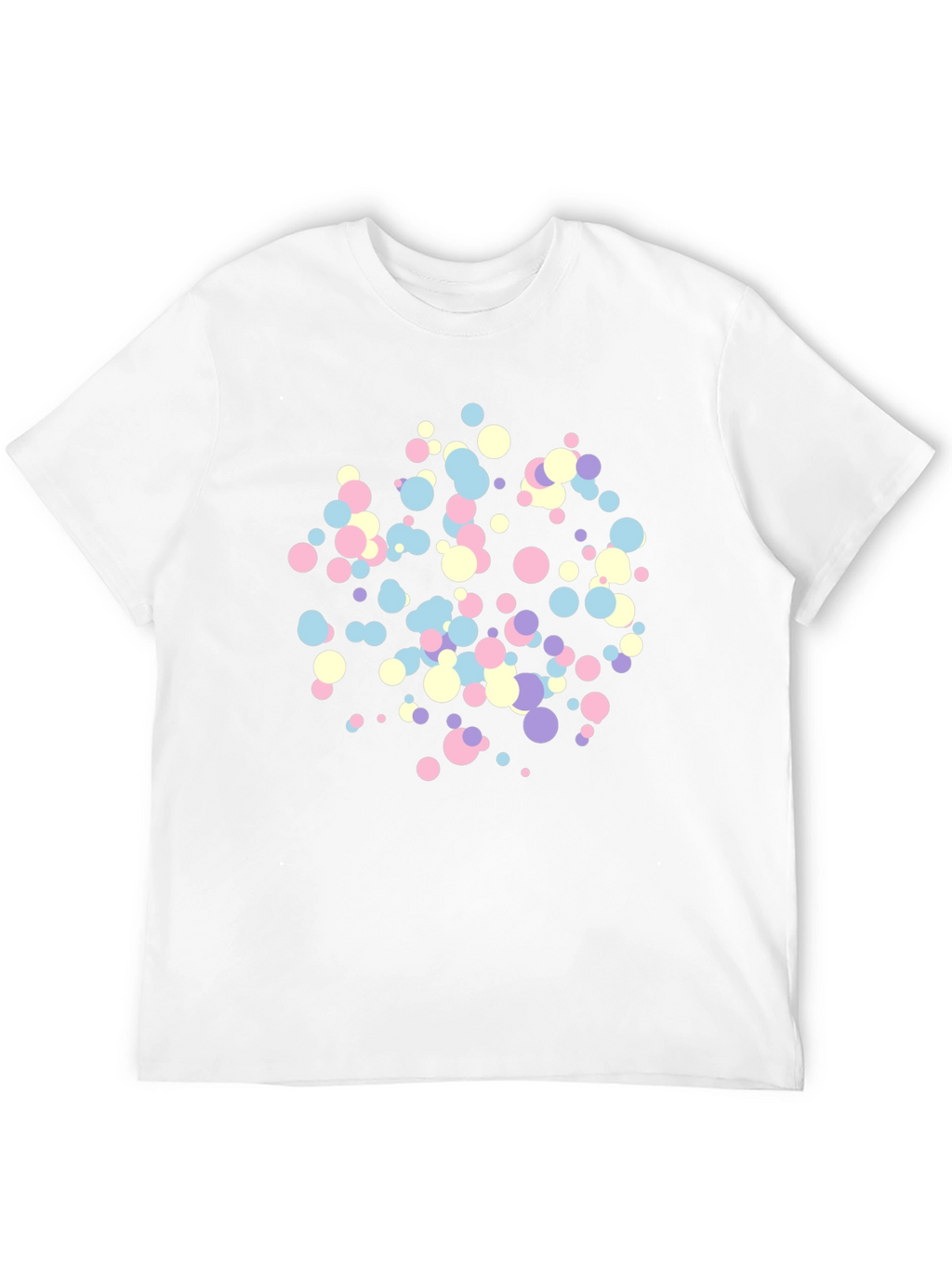 Confetti Dot Black T-Shirt