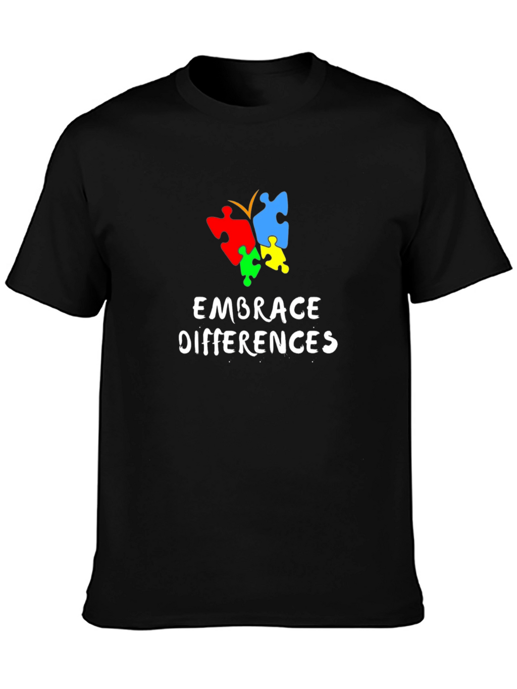Embrace Differences Autism Awareness T-Shirt