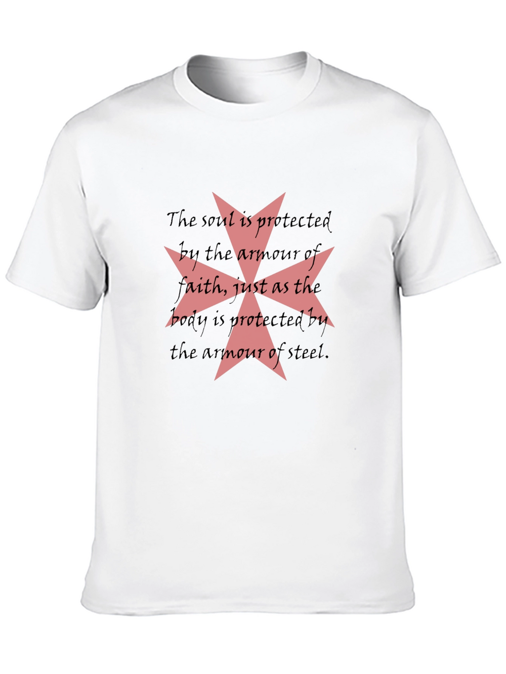 Knights Templar Armor of Faith Graphic T-Shirt