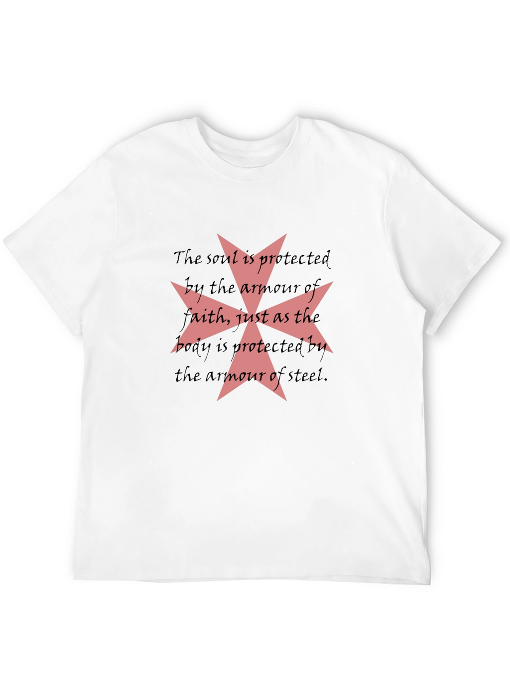 Knights Templar Armor of Faith Graphic T-Shirt