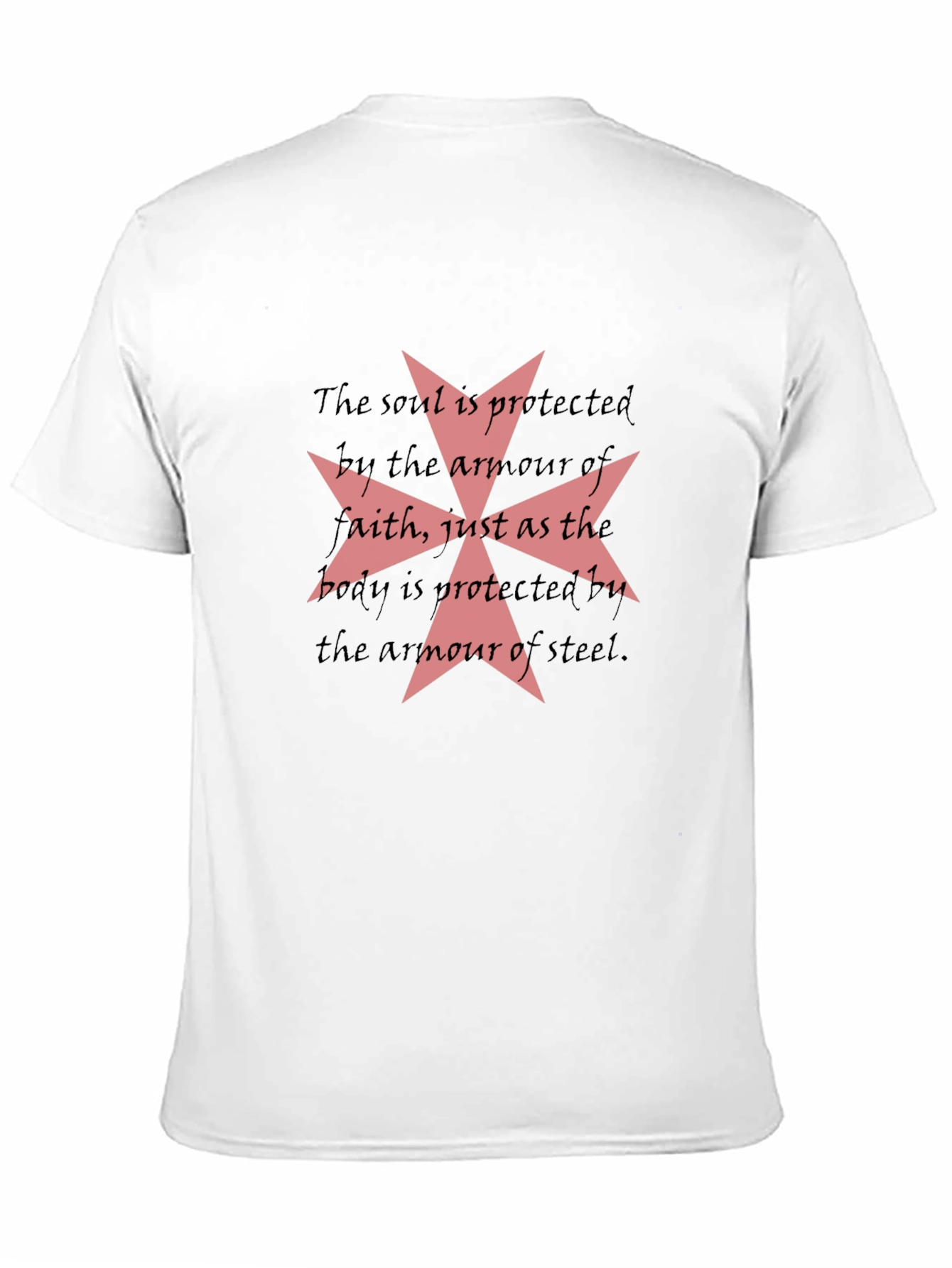 Knights Templar Armor of Faith Graphic T-Shirt