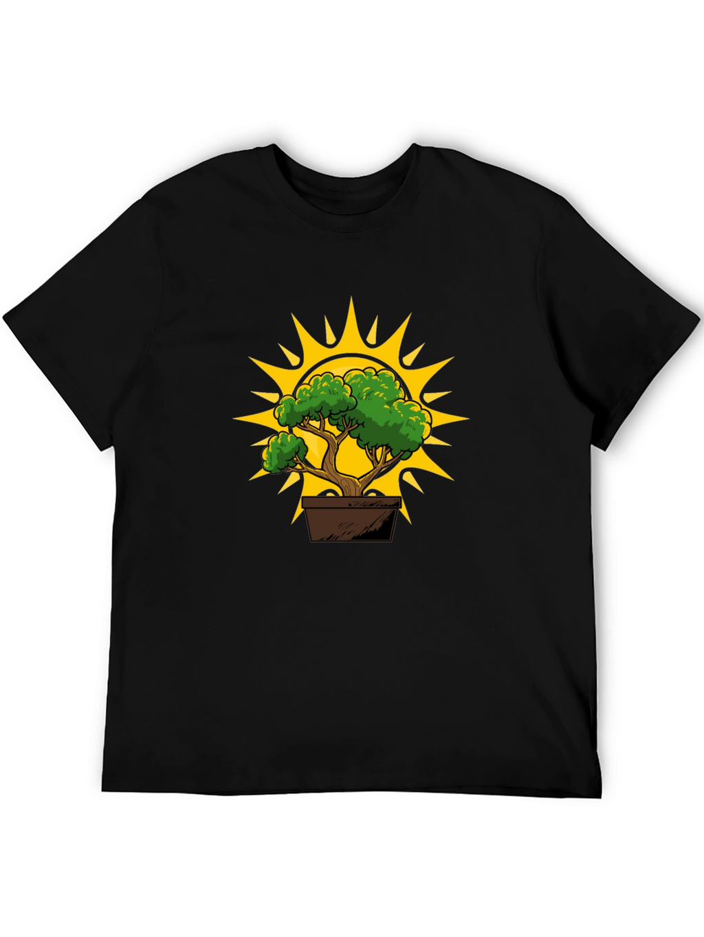 Bonsai Sun Graphic Tee - Stylish and Unique T-Shirt