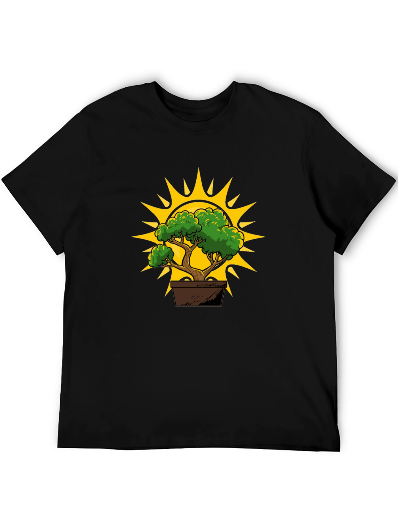 Bonsai Sun Graphic Tee - Stylish and Unique T-Shirt