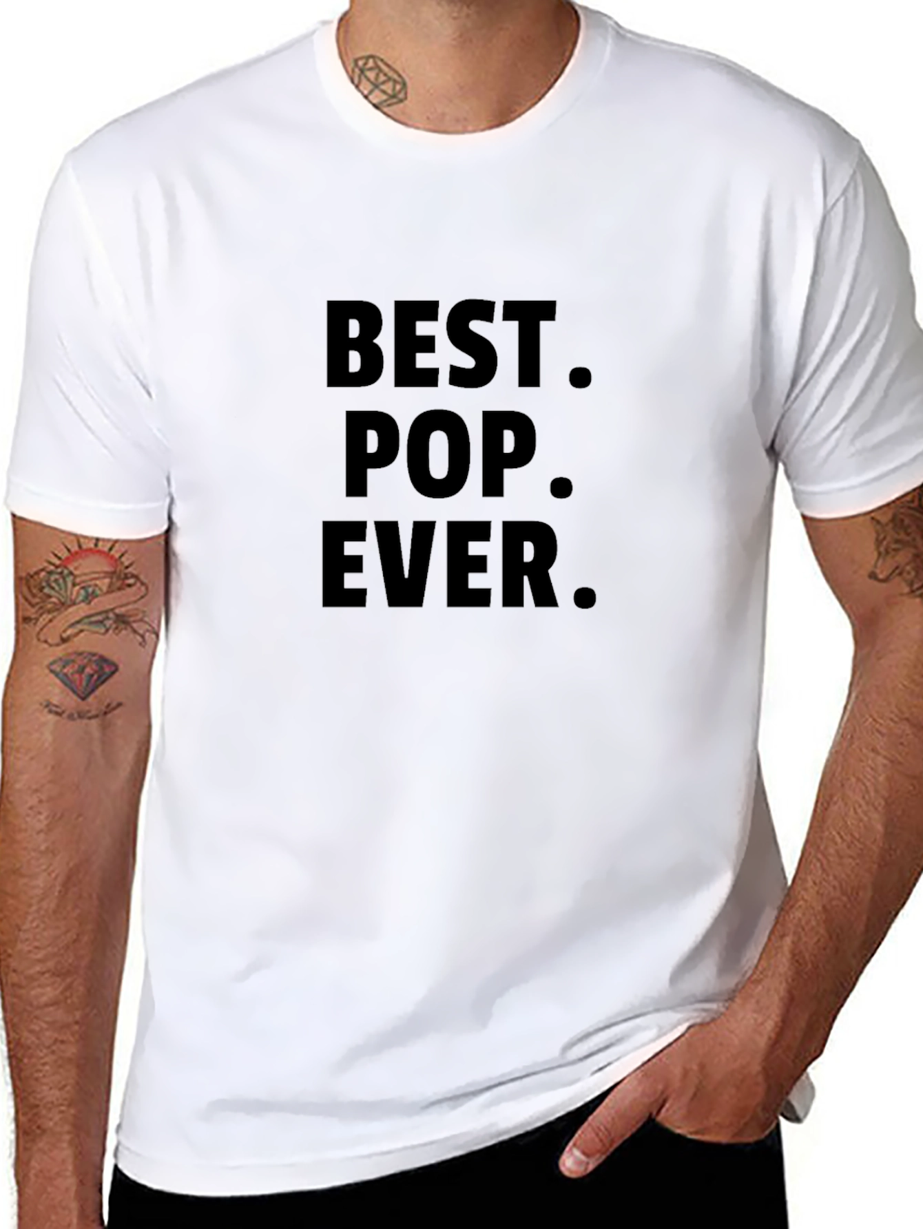 Best Pop Ever - Mens Black Graphic Tee