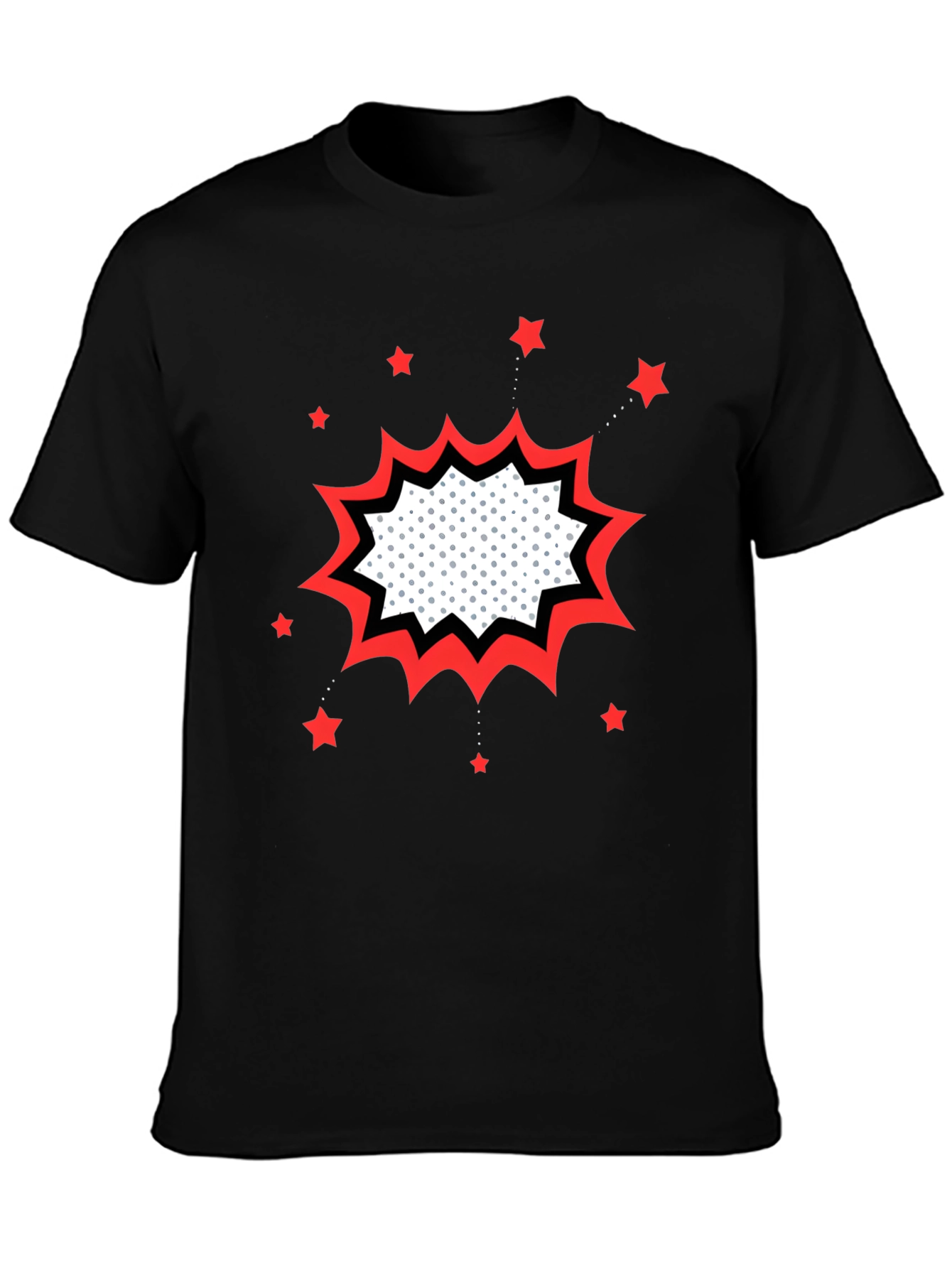 Comic Book Pop Art T-Shirt - Graphic Novel Style Tee
