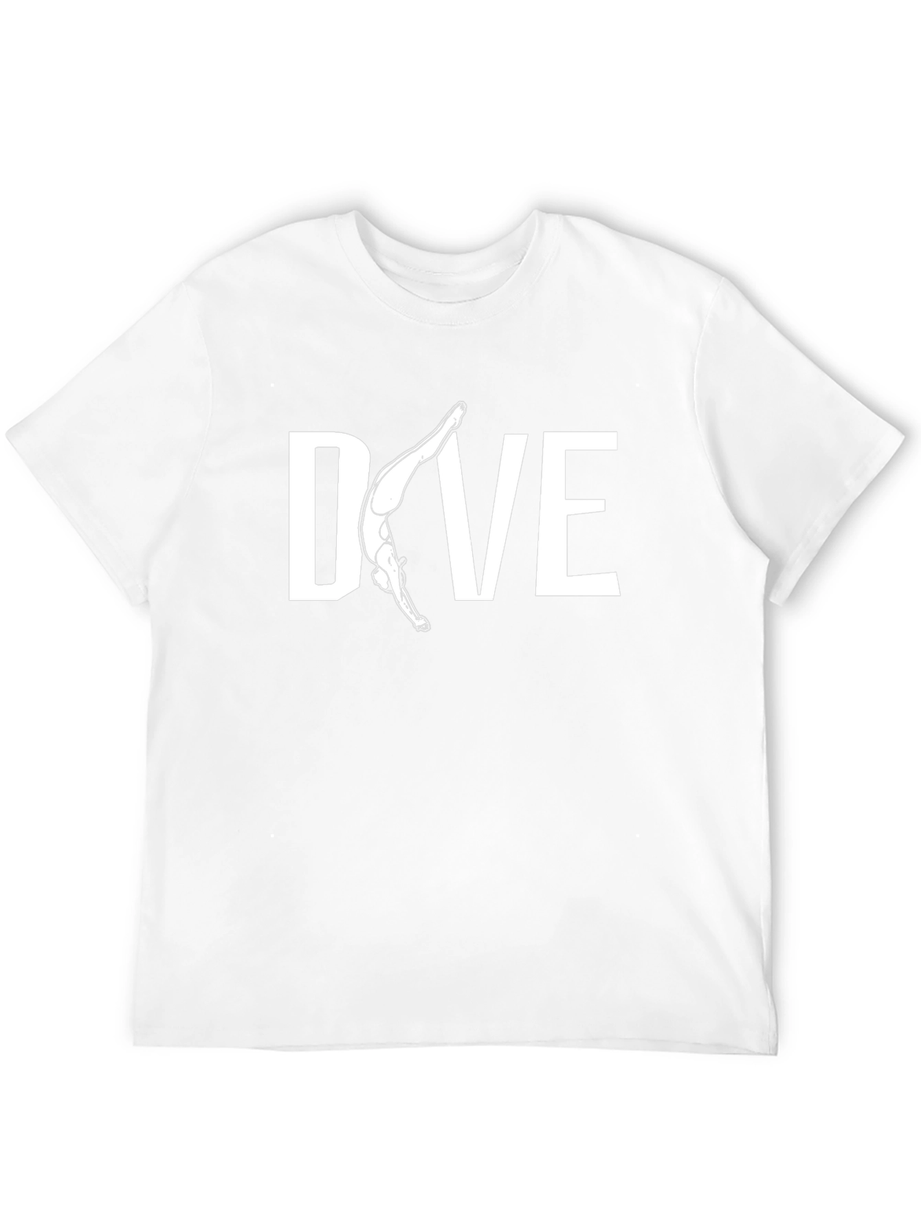 Dive T-Shirt - Black Tee with Diver Graphic