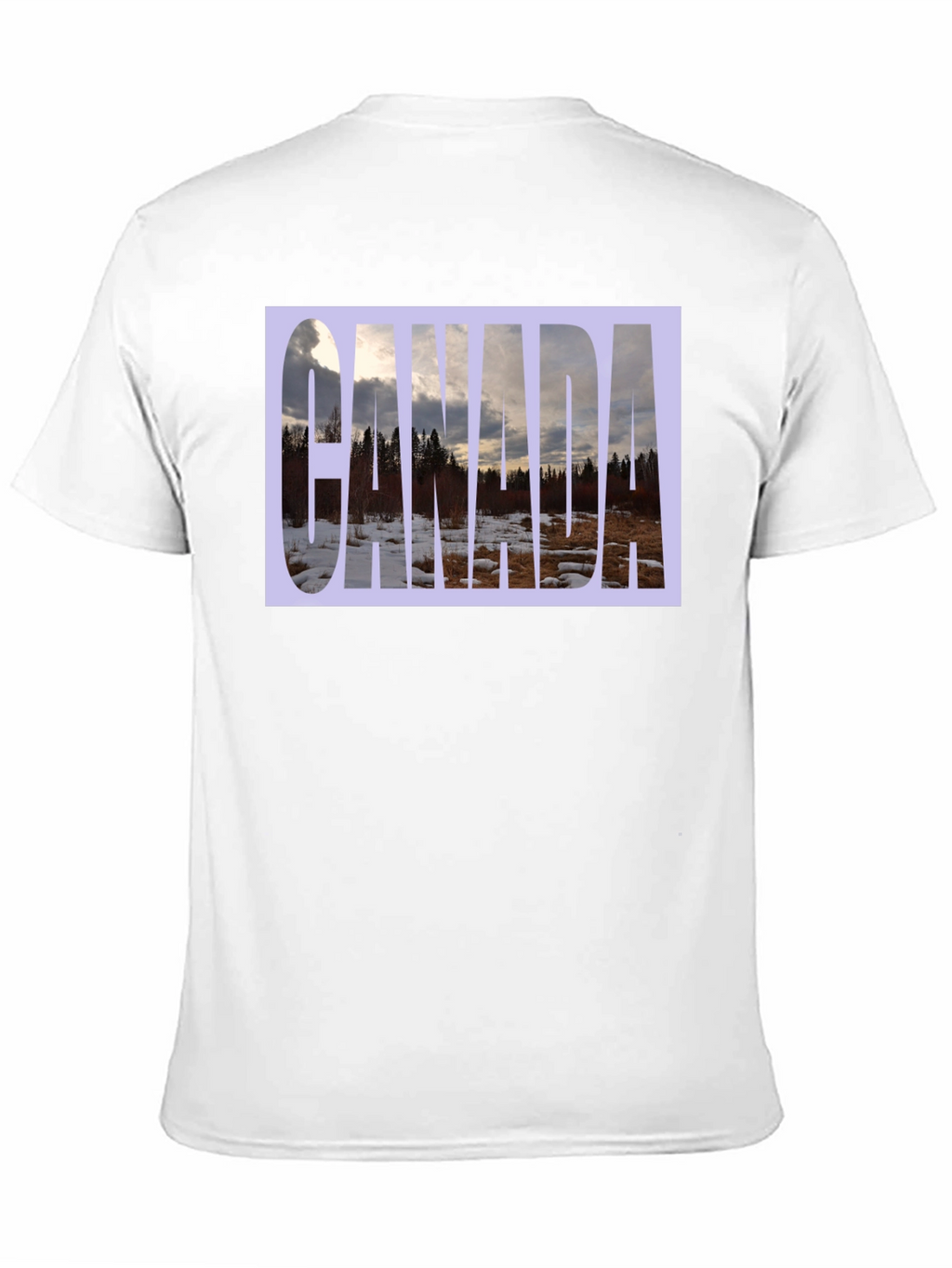 Canada Landscape Graphic Tee - Black T-Shirt