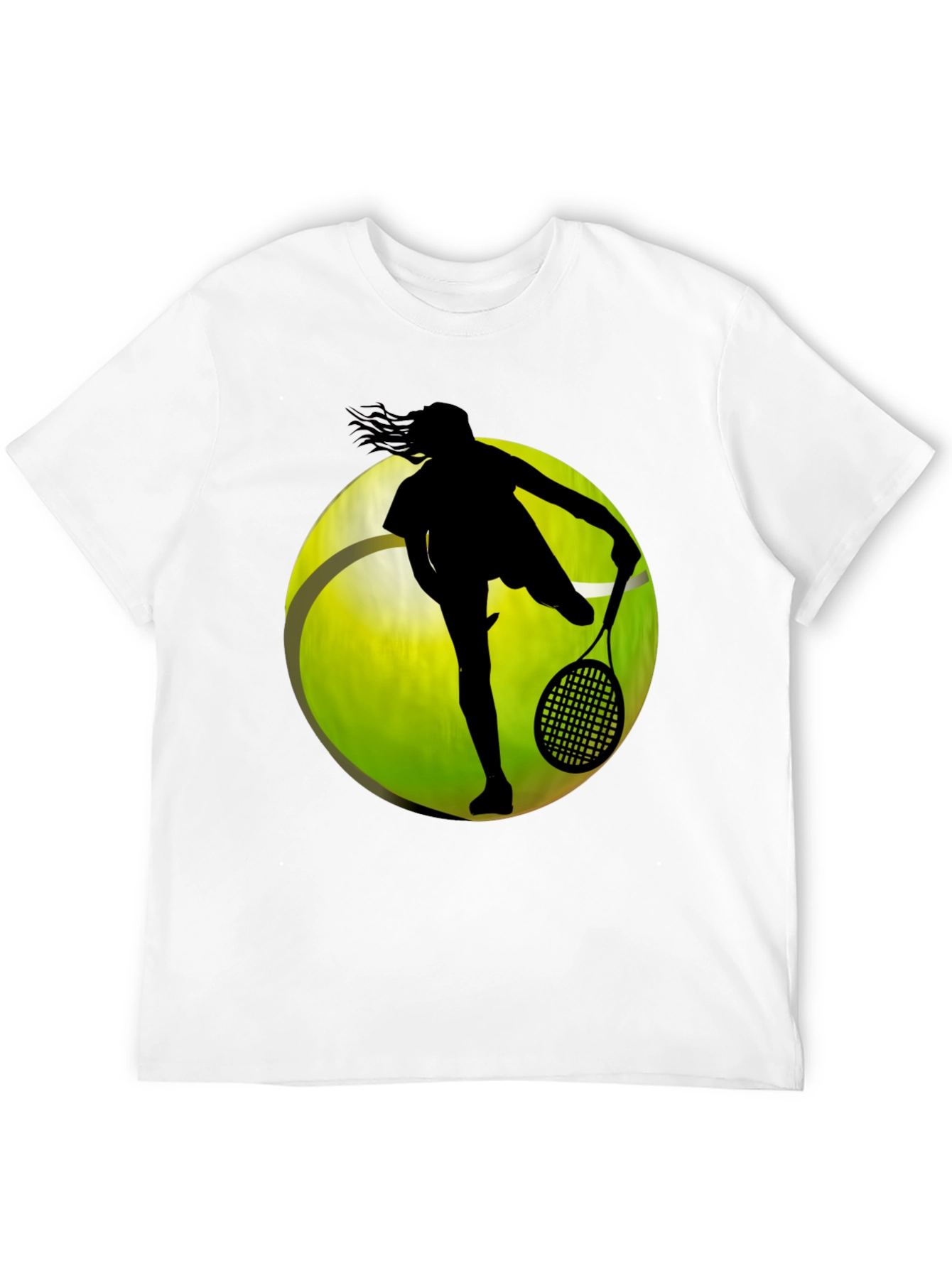 Tennis Player Graphic T-Shirt