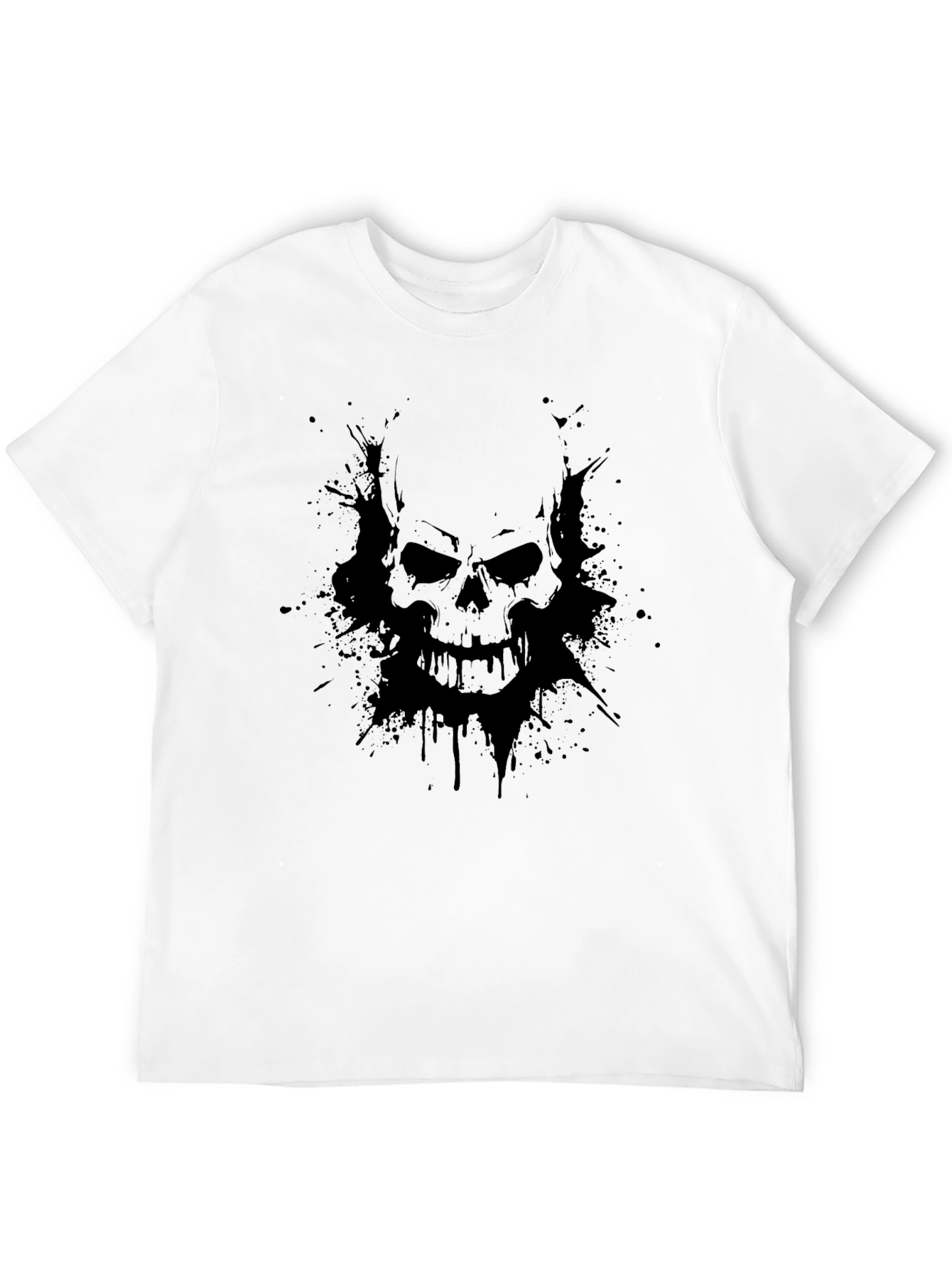 Skull Graphic Black T-Shirt