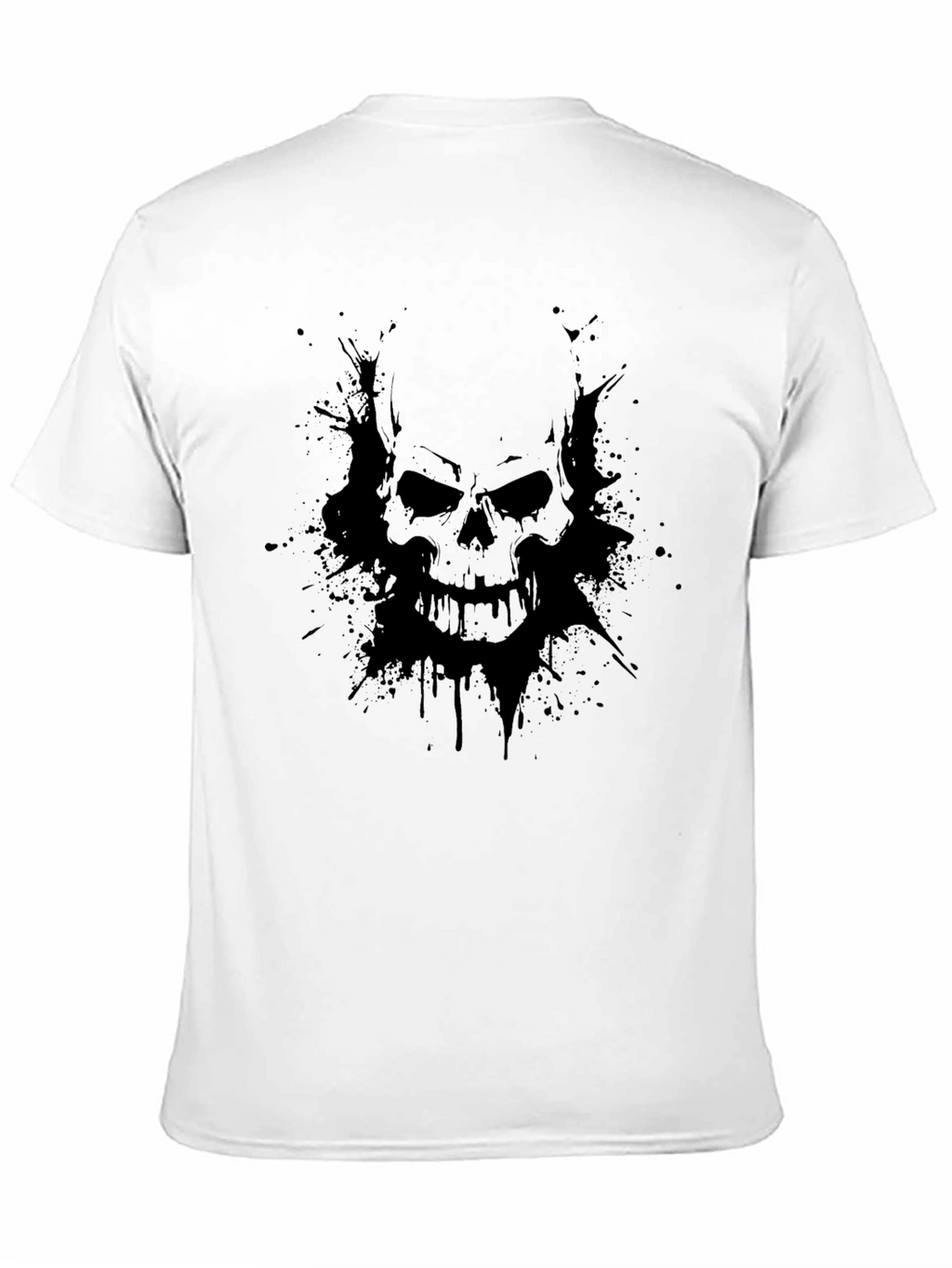 Skull Graphic Black T-Shirt