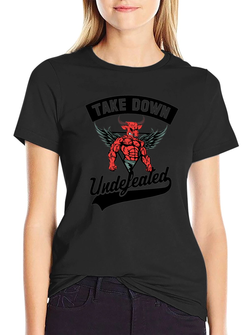 Undefeated Take Down Graphic Tee