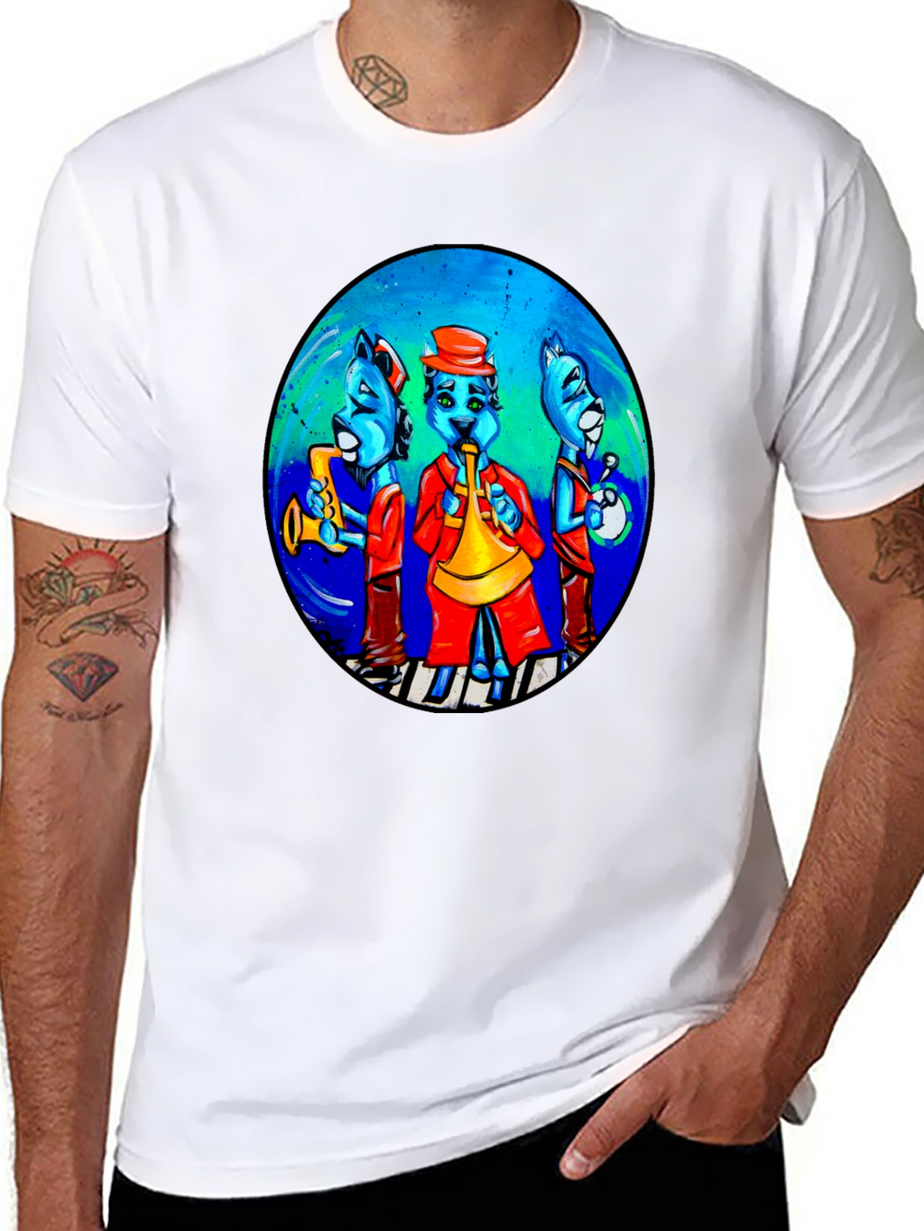Jazz Cats T-Shirt