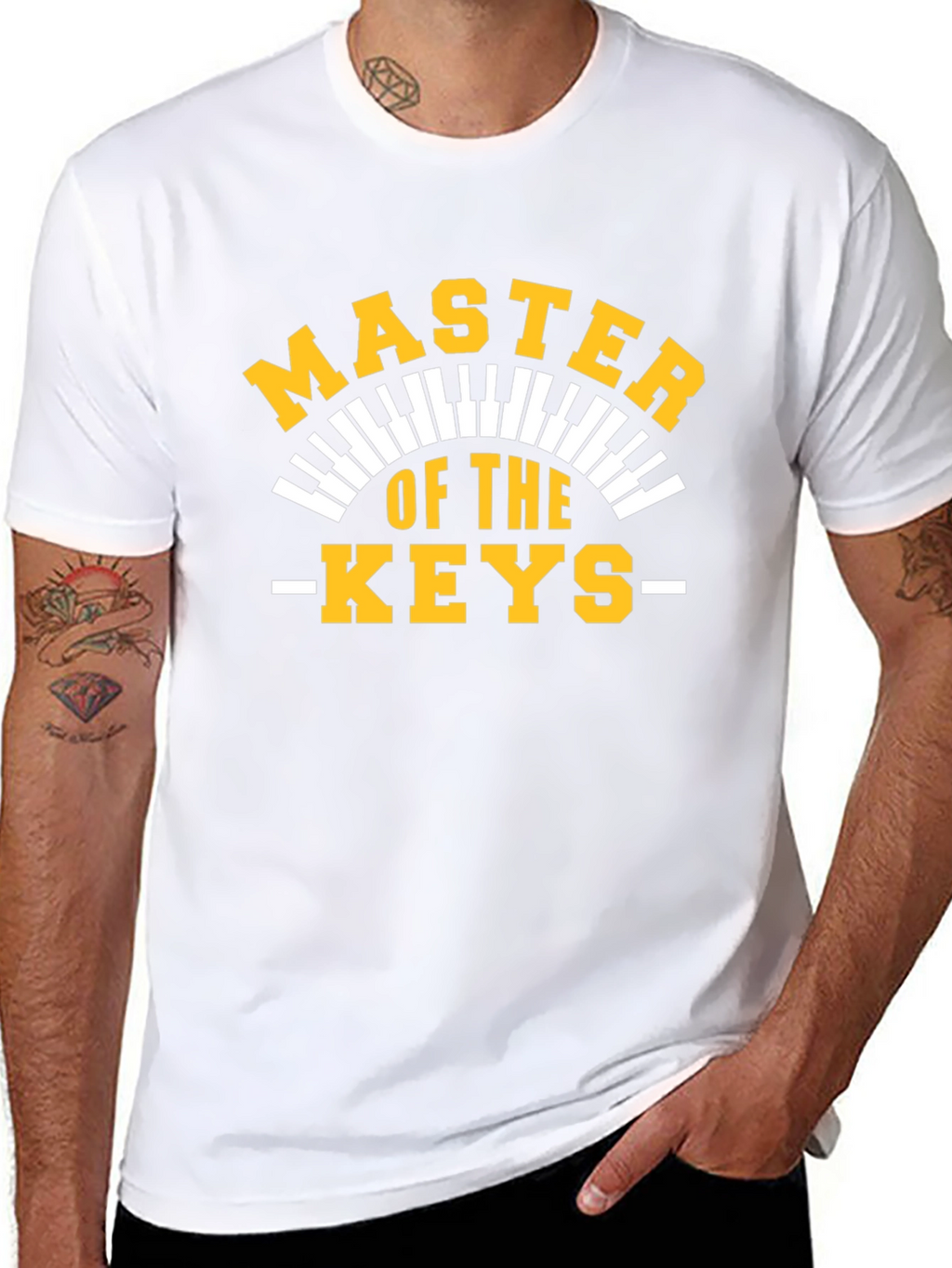Master of the Keys Graphic T-Shirt