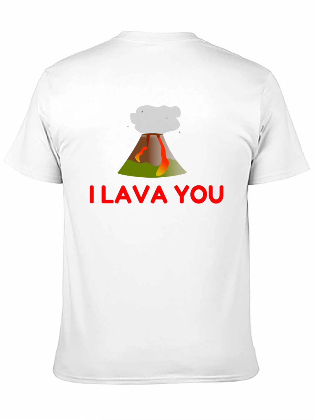 I Lava You Graphic Tee - Trendy Black T-Shirt